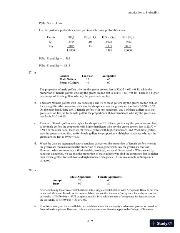 Quantitative Methods For Business, 12th Edition Solution Manual - Page 18 preview image