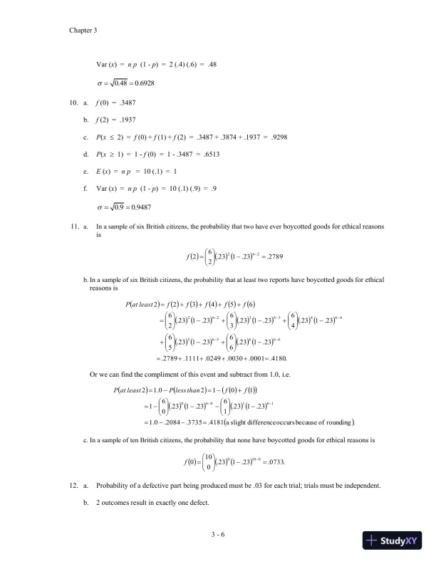 Quantitative Methods For Business, 12th Edition Solution Manual - Page 25 preview image