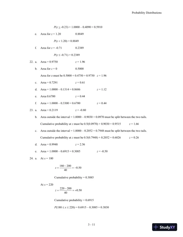 Quantitative Methods For Business, 12th Edition Solution Manual - Page 30 preview image