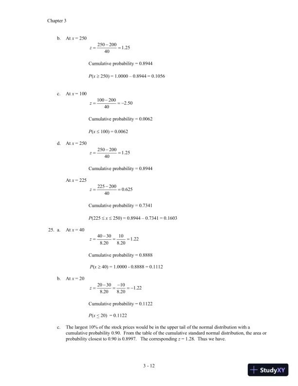 Quantitative Methods For Business, 12th Edition Solution Manual - Page 31 preview image