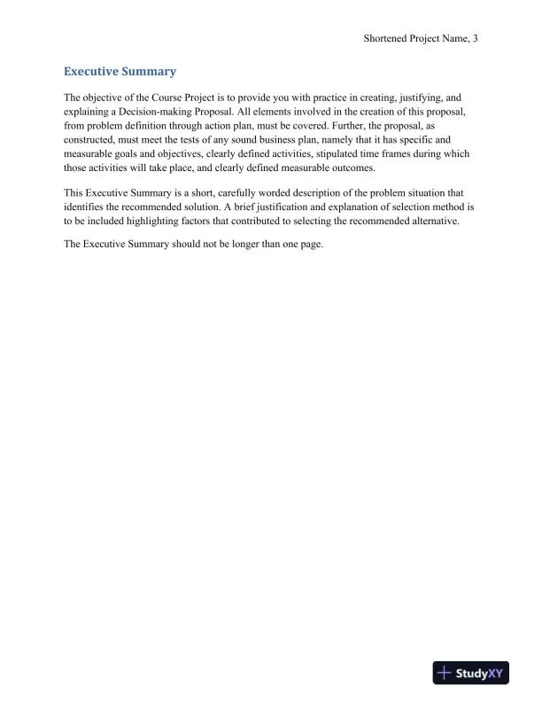 MGMT530 Decision-Making Proposal: Strategic Solutions for Complex Business Problems - DeVry University - Page 4 preview image