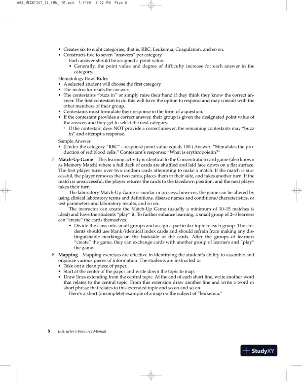 Lecture Notes for Clinical Laboratory Hematology, 2nd Edition - Page 11 preview image