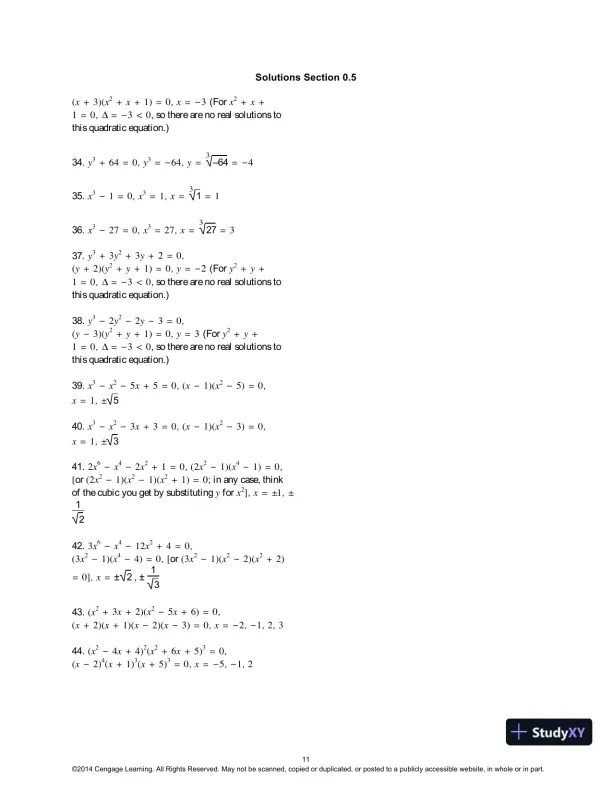 Finite Mathematics And Applied Calculus, 6th Edition Solution Manual - Page 14 preview image