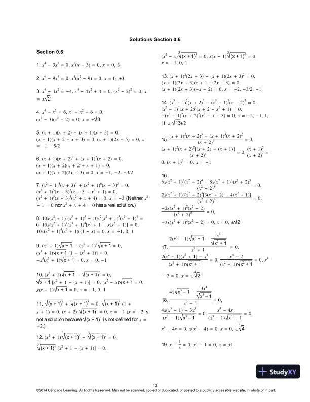 Finite Mathematics And Applied Calculus, 6th Edition Solution Manual - Page 15 preview image