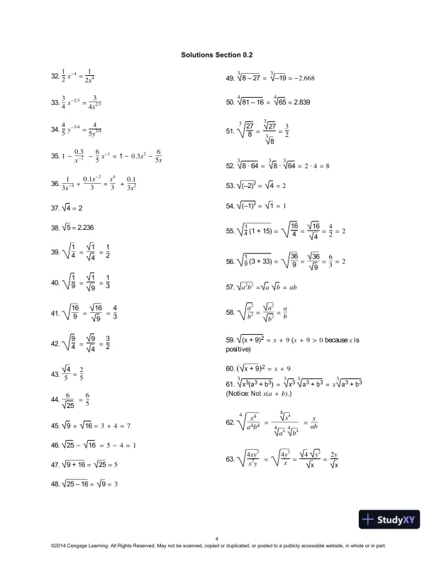 Finite Mathematics And Applied Calculus, 6th Edition Solution Manual - Page 7 preview image
