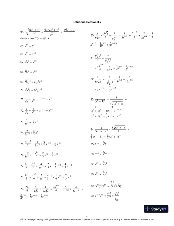 Finite Mathematics And Applied Calculus, 6th Edition Solution Manual - Page 8 preview image