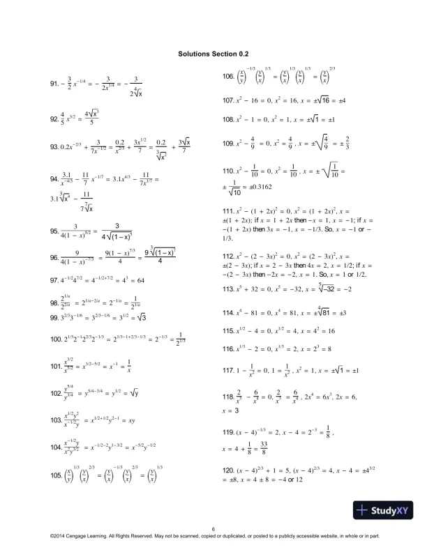 Finite Mathematics And Applied Calculus, 6th Edition Solution Manual - Page 9 preview image