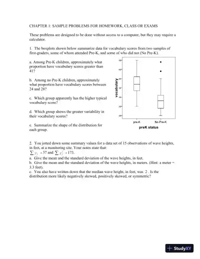 Solution Manual for Statistical Methods, 3rd Edition - Page 1 preview image