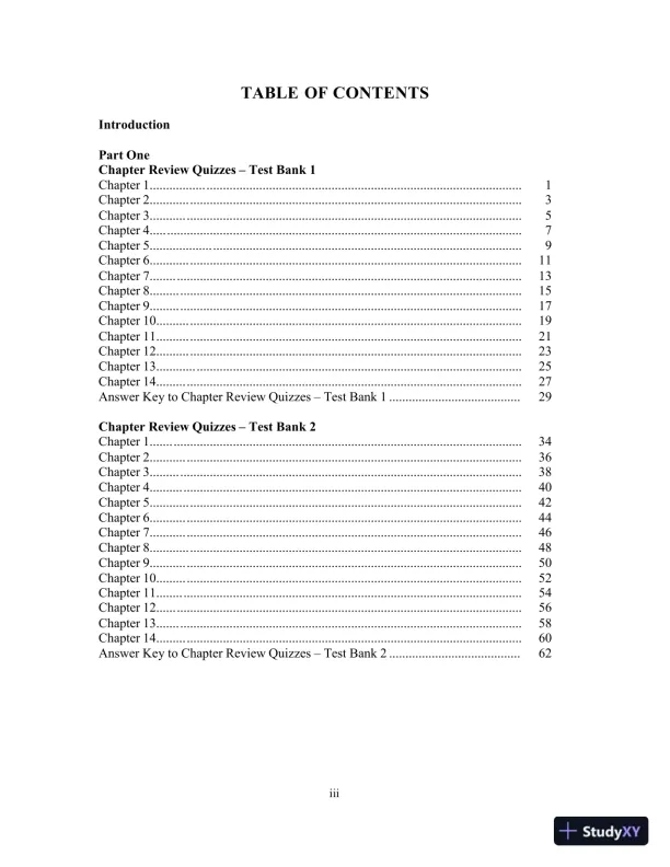 Test Bank for In Concert: An Integrated Approach to Reading and Writing , 3rd Edition - Page 3 preview image