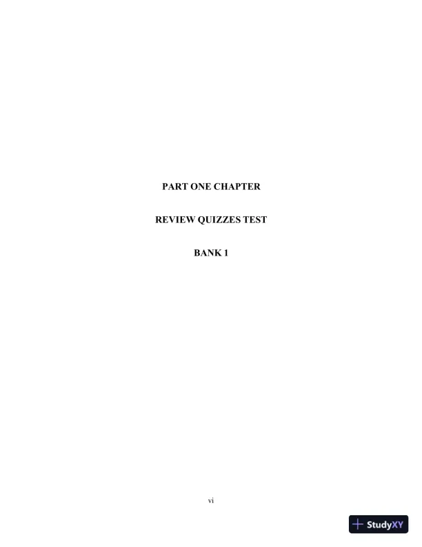 Test Bank for In Concert: An Integrated Approach to Reading and Writing , 3rd Edition - Page 6 preview image