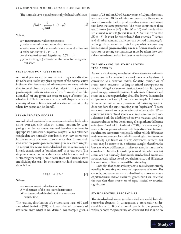 A Compendium of Neuropsychological Tests: Fundamentals of Neuropsychological Assessment and Test Reviews for Clinical Practice (2022) - Page 16 preview image