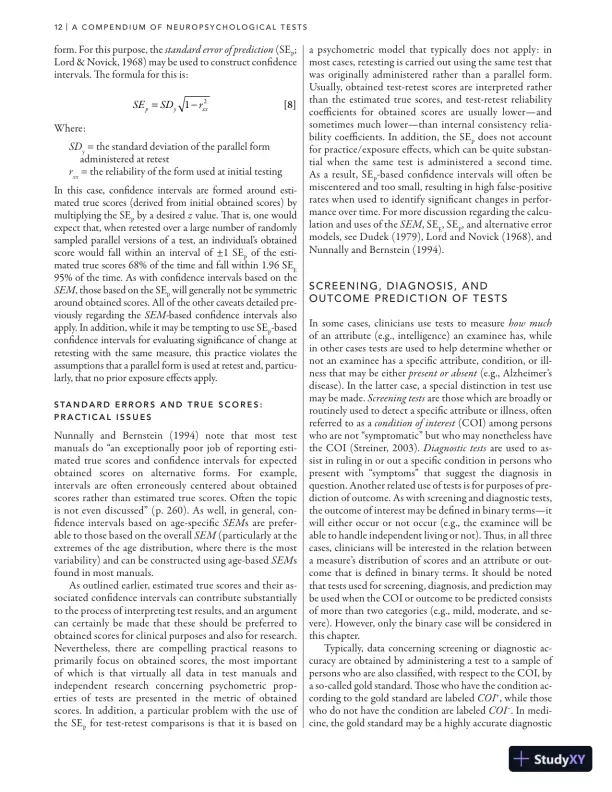 A Compendium of Neuropsychological Tests: Fundamentals of Neuropsychological Assessment and Test Reviews for Clinical Practice (2022) - Page 26 preview image