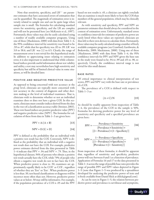 A Compendium of Neuropsychological Tests: Fundamentals of Neuropsychological Assessment and Test Reviews for Clinical Practice (2022) - Page 28 preview image
