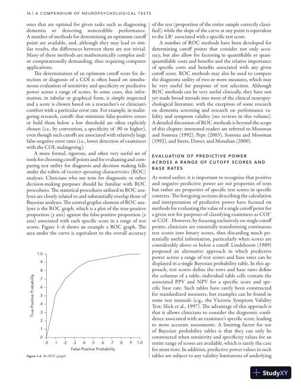 A Compendium of Neuropsychological Tests: Fundamentals of Neuropsychological Assessment and Test Reviews for Clinical Practice (2022) - Page 30 preview image