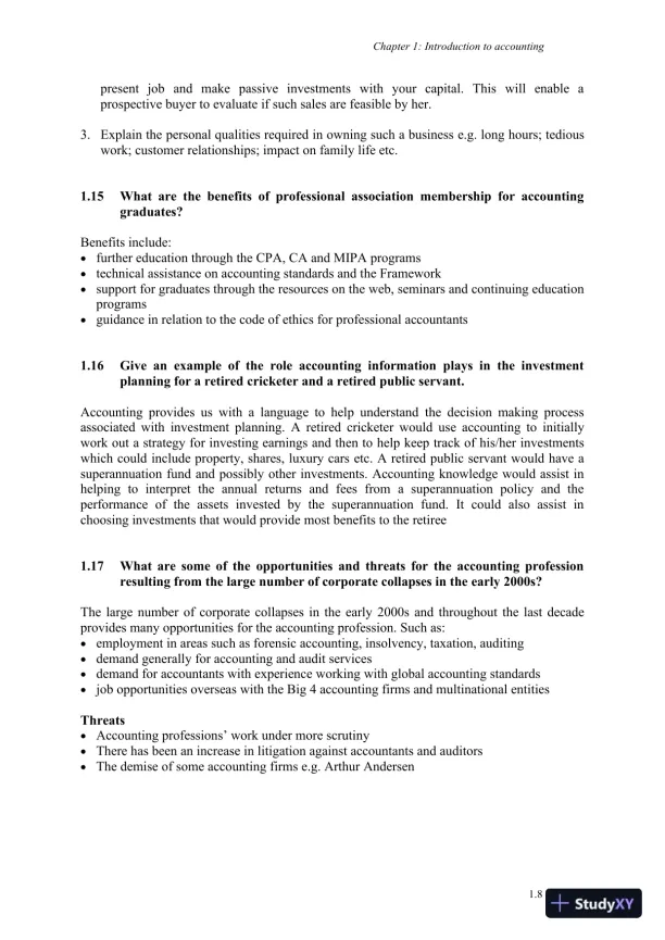 Accounting: Business Reporting For Decision Making, 5th Edition Solution Manual - Page 9 preview image