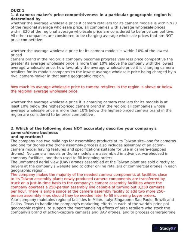 Globus Practice Exam with Answers (20 Solved Questions) - Page 1 preview image