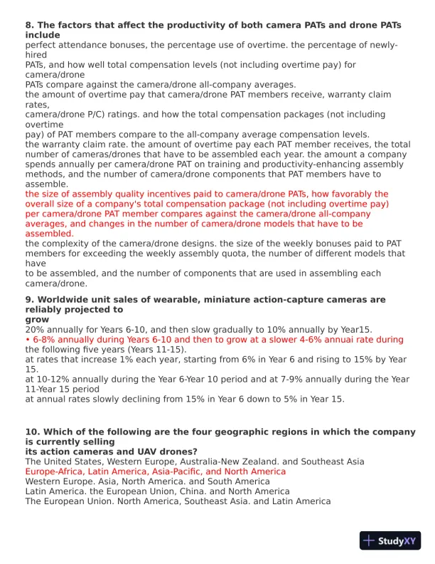 Globus Practice Exam with Answers (20 Solved Questions) - Page 5 preview image