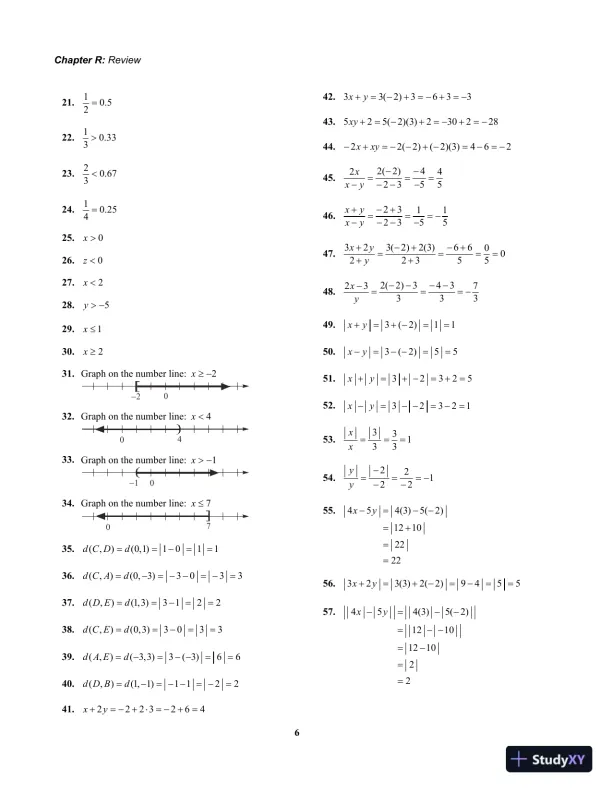 Solution Manual for Algebra and Trigonometry Enhanced with Graphing Utilities, 8th Edition - Page 12 preview image