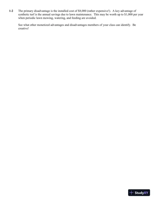 Solution Manual for Engineering Economy, 17th Edition - Page 3 preview image
