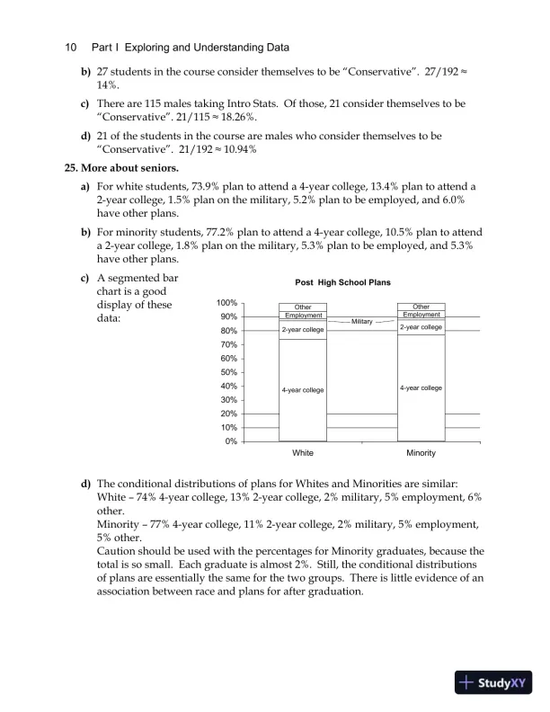 Stats: Modeling the World, 5th Edition Solution Manual - Page 14 preview image