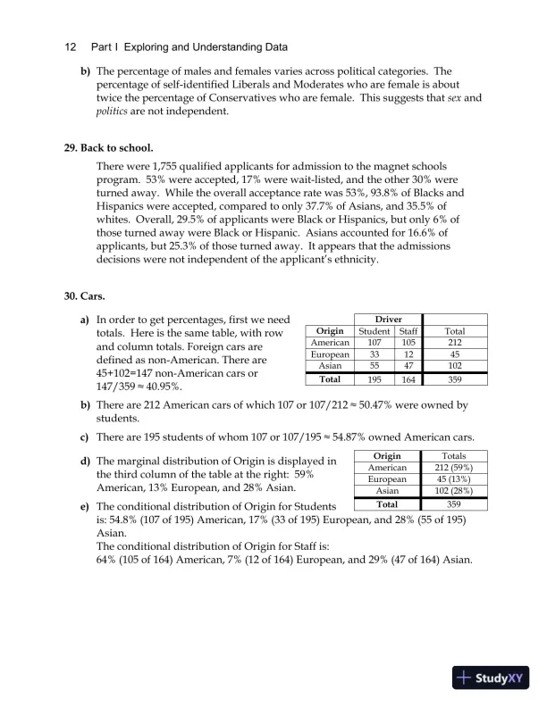 Stats: Modeling the World, 5th Edition Solution Manual - Page 16 preview image