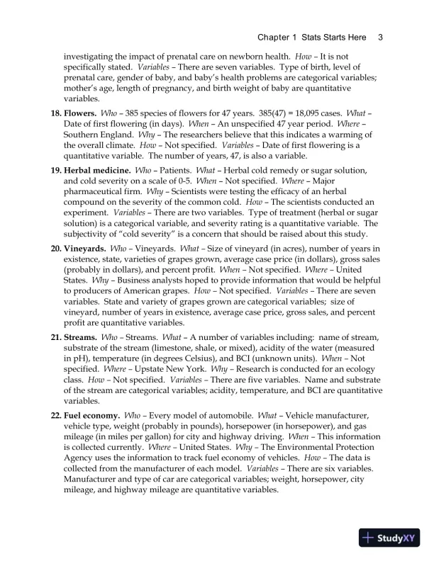 Stats: Modeling the World, 5th Edition Solution Manual - Page 7 preview image