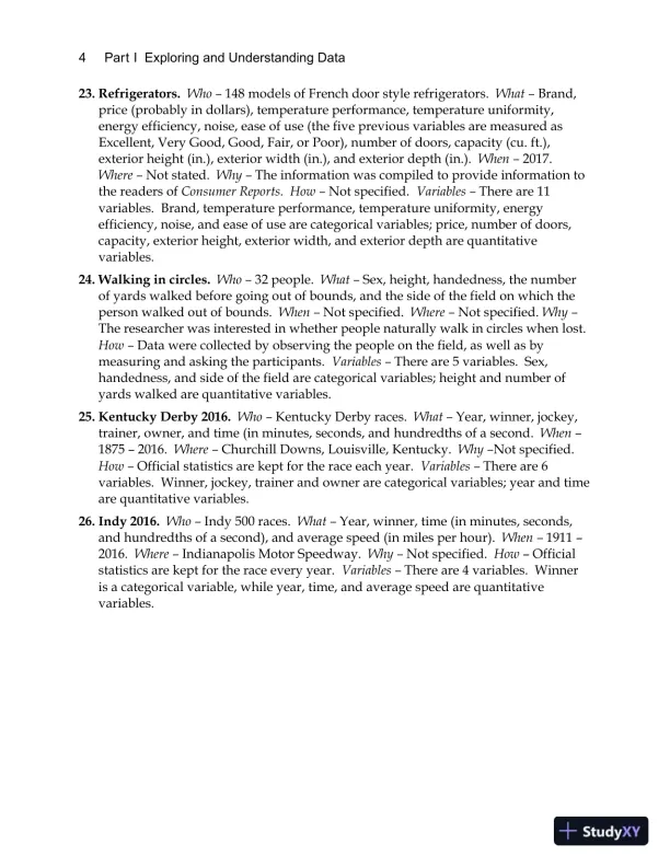 Stats: Modeling the World, 5th Edition Solution Manual - Page 8 preview image