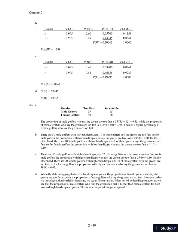 Solution Manual For Quantitative Methods For Business, 13th Edition - Page 21 preview image