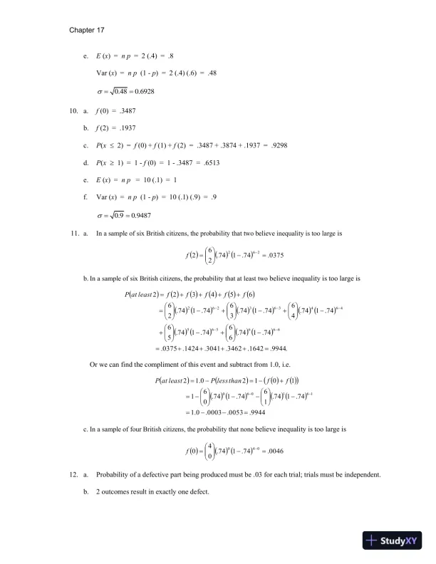 Solution Manual For Quantitative Methods For Business, 13th Edition - Page 30 preview image