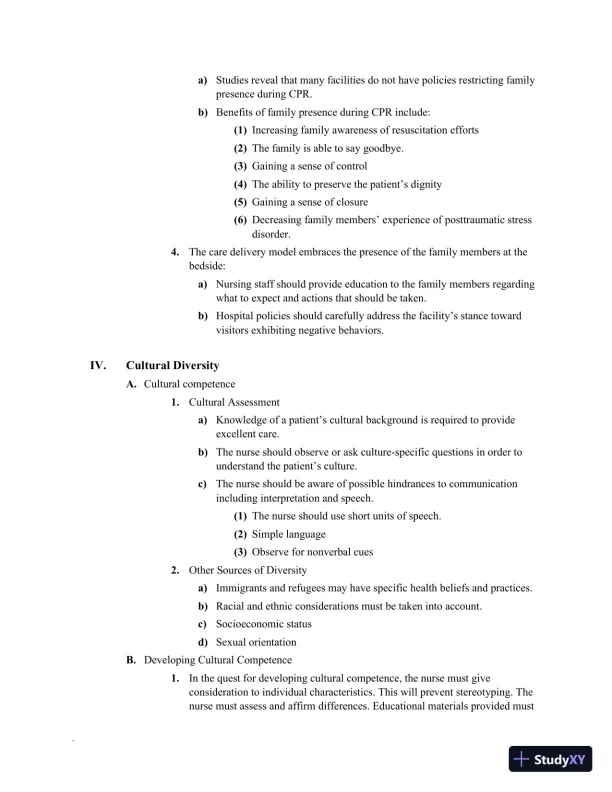 Class Notes for High-Acuity Nursing, 7th Edition - Page 19 preview image