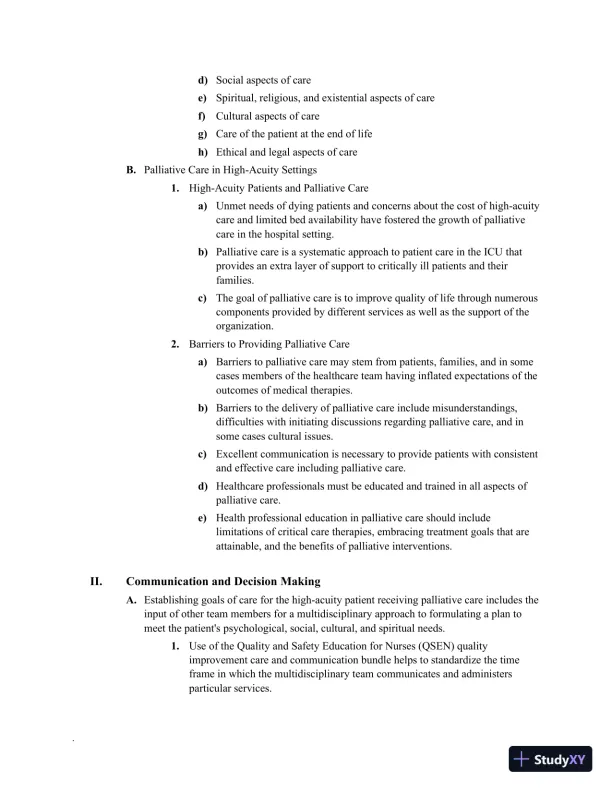 Class Notes for High-Acuity Nursing, 7th Edition - Page 31 preview image