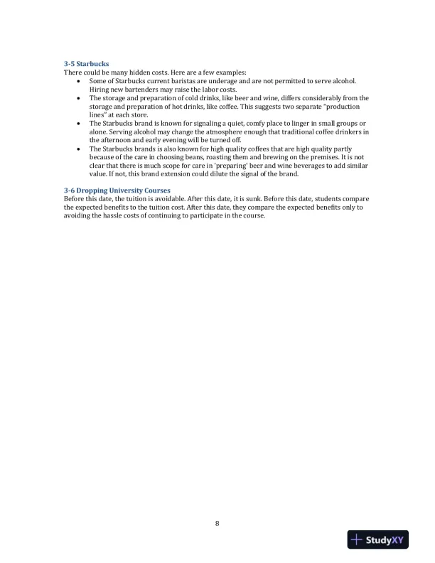 Managerial Economics, 3rd Edition Solution Manual - Page 11 preview image