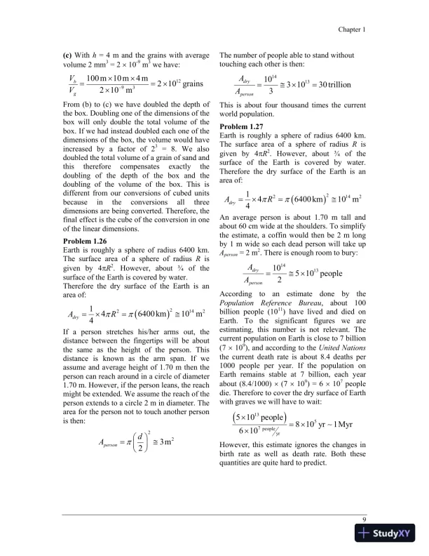 Physics For The Life Sciences , 2nd UK Ed. Edition Solution Manual - Page 10 preview image
