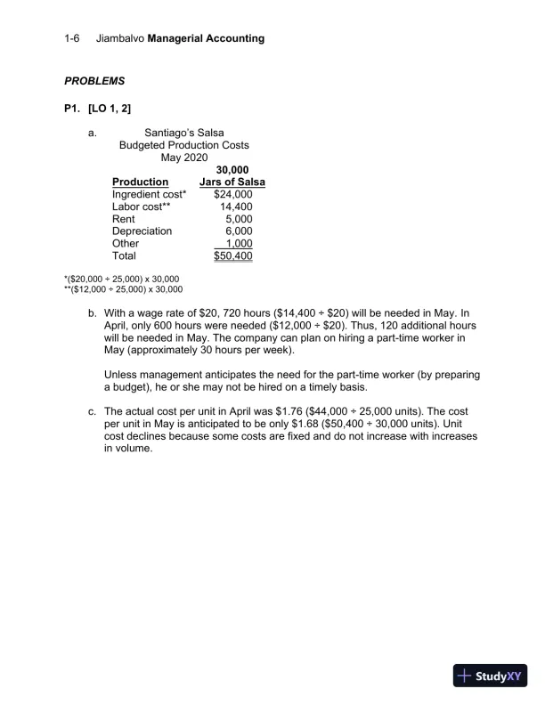Solution Manual For Managerial Accounting, 7th Edition - Page 7 preview image