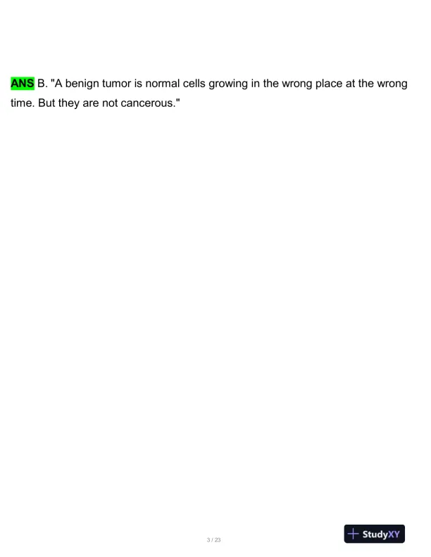 Rasmussen College Medical Surgical Practice Exam With Answers (48 Solved Questions) - Page 4 preview image