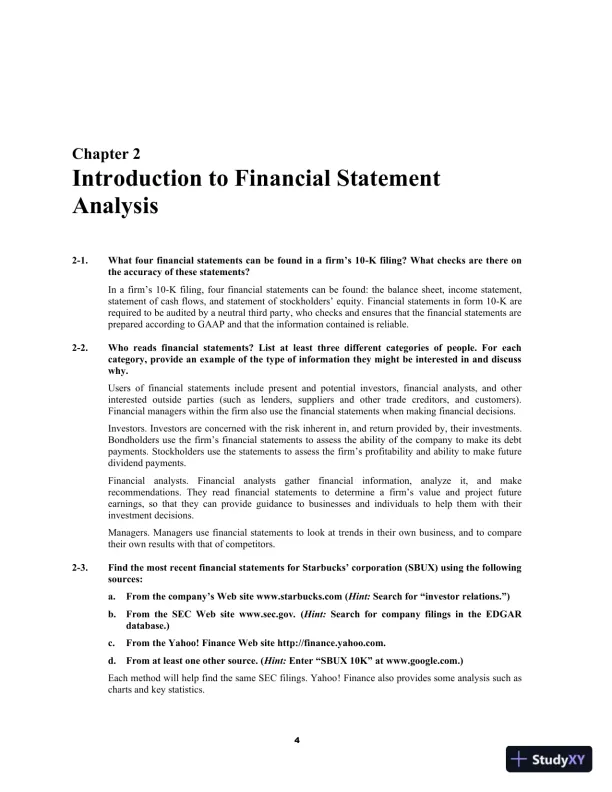 Corporate Finance, Global Second Edition Solution Manual - Page 7 preview image