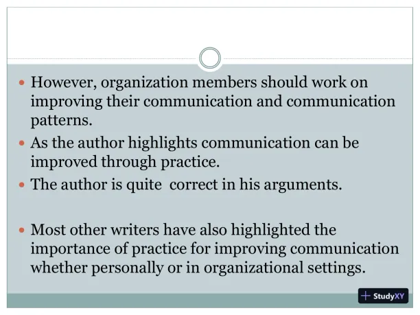 Organization Communication - Page 3 preview image