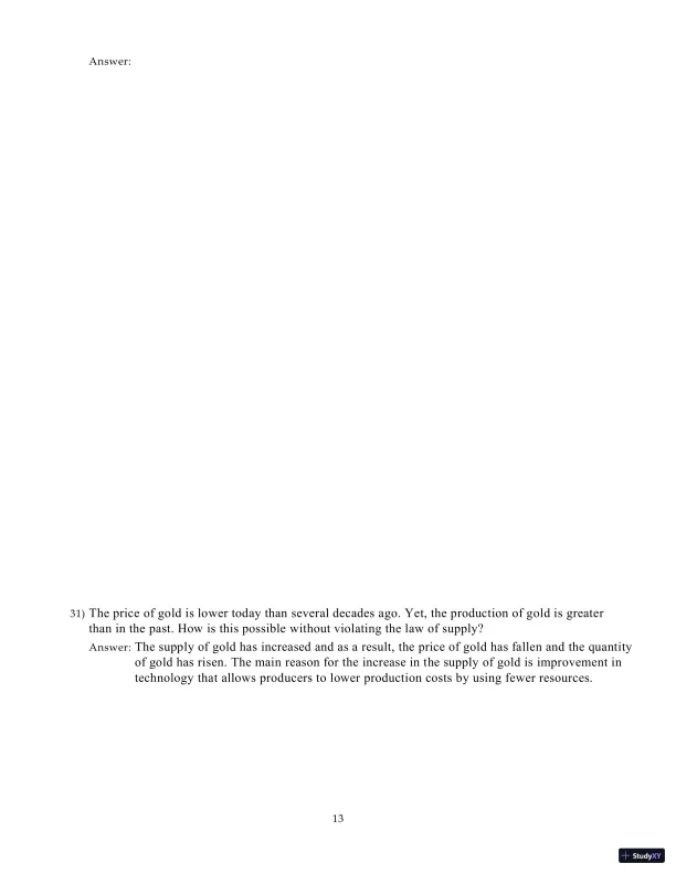 Test Bank for Microeconomics, 21st Edition - Page 14 preview image