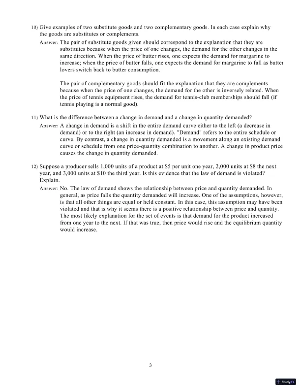 Test Bank for Microeconomics, 21st Edition - Page 4 preview image