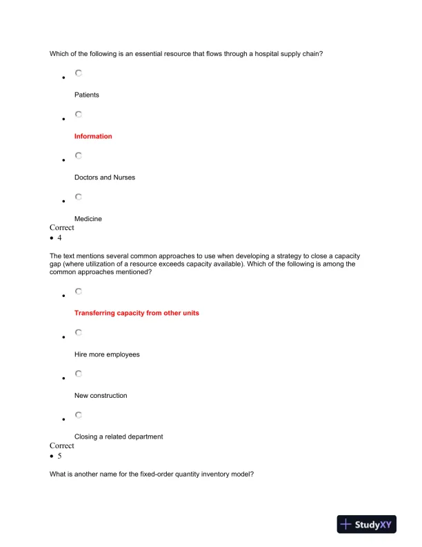 Operations and Supply Chain Management: Key Concepts and Strategies - Page 3 preview image