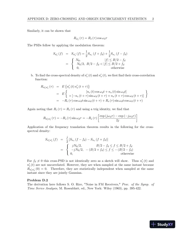 Solution Manual for Principles of Communications , 7th Edition - Page 14 preview image