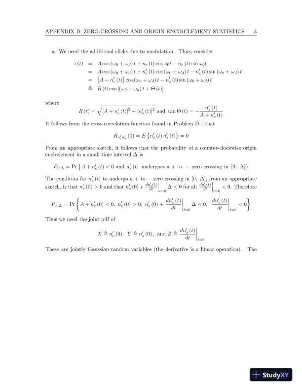 Solution Manual for Principles of Communications , 7th Edition - Page 15 preview image