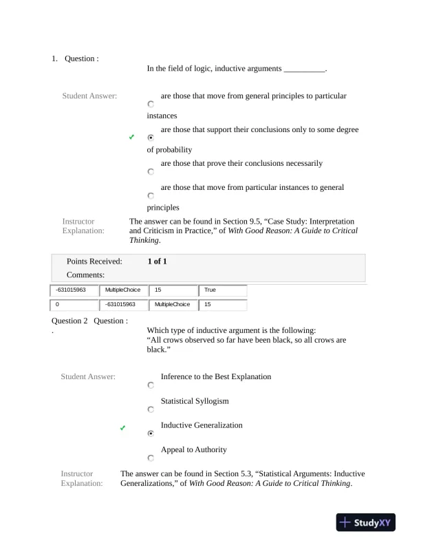 Statistics Practice Exam With Answers (20 Solved Questions) - Page 1 preview image