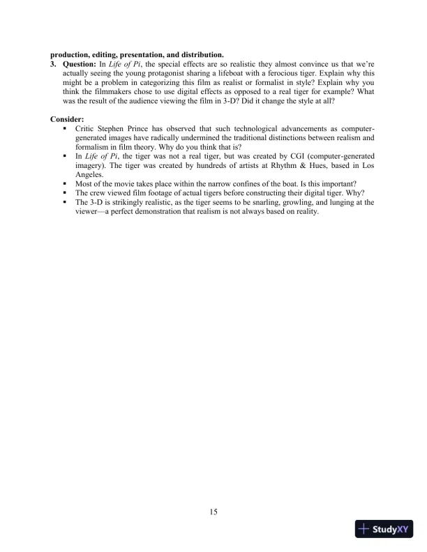 Class Notes for Understanding Movies, 14th Edition - Page 20 preview image
