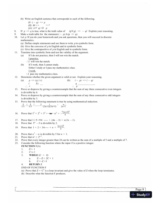 Discrete Mathematical Structures (Classic Version), 6th Edition Solution Manual - Page 12 preview image