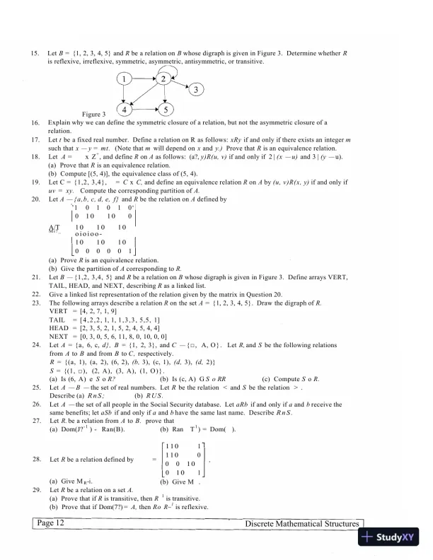 Discrete Mathematical Structures (Classic Version), 6th Edition Solution Manual - Page 15 preview image