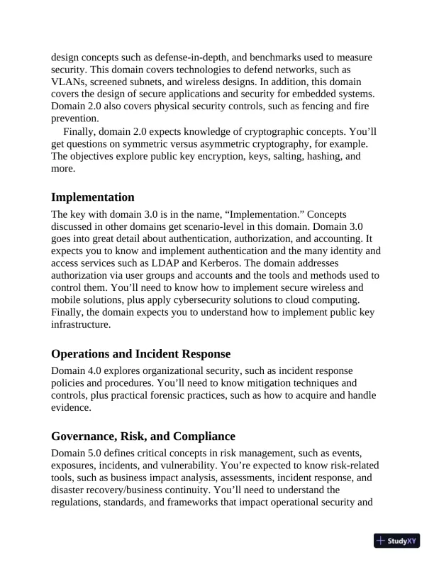 Mike Meyers' CompTIA Security+ SY0-601 Exam Certification Guide, 3rd Edition (2021) - Page 29 preview image