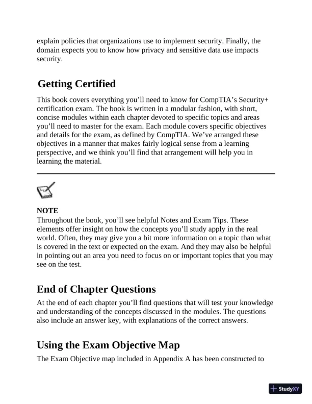 Mike Meyers' CompTIA Security+ SY0-601 Exam Certification Guide, 3rd Edition (2021) - Page 30 preview image