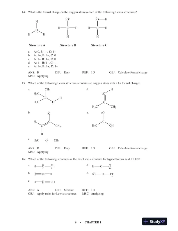 Test Bank For Organic Chemistry, 5th Edition - Page 12 preview image