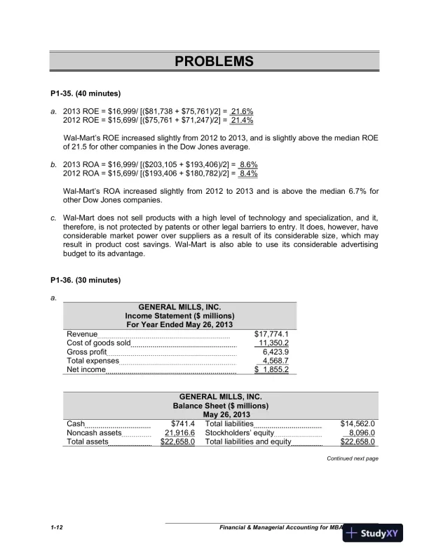 Financial And Managerial Accounting For MBAs, 4th Edition Solution Manual - Page 13 preview image